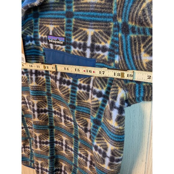 Patagonia Synchilla Snap-T Fleece Pullover Snow Beam Blue Womens Sz Small S New - Picture 6 of 8